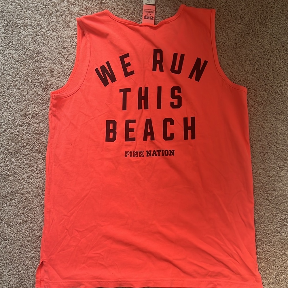 Pink beach tank